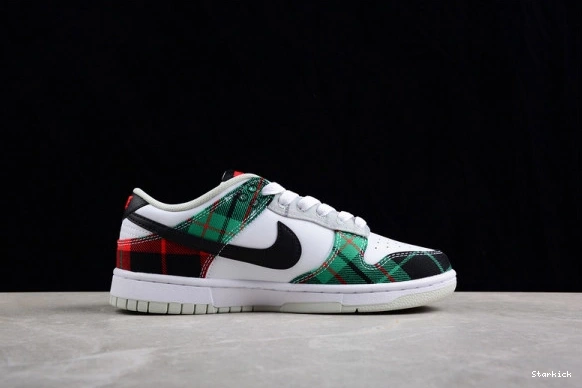 Dunk DV0827-100 Nike Low Plaid Tartan 0109
